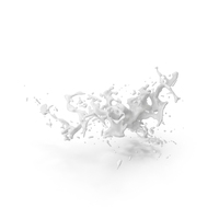 White Liquid Splash PNG & PSD Images