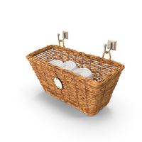 Basket With Towels PNG & PSD Images