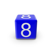 Blue 8 Block PNG & PSD Images