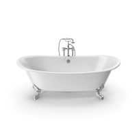 Classical Bathtub PNG & PSD Images