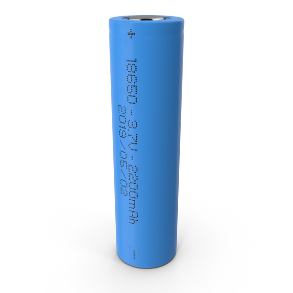 Li-Ion Battery 18650 PNG & PSD Images