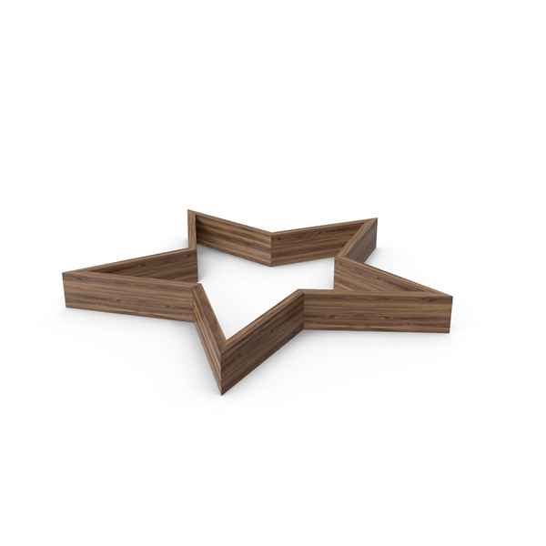 Wooden Star PNG & PSD Images