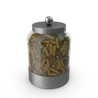 Glass Pasta Canister PNG & PSD Images