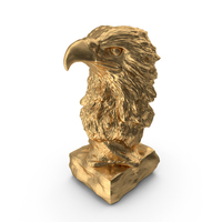Statuette Gold Eagle PNG & PSD Images