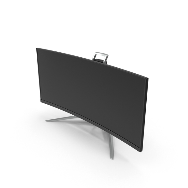 UltraWide QHD Monitor PNG & PSD Images