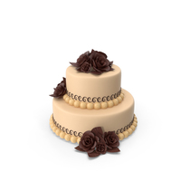 Two Tiered Cake PNG & PSD Images