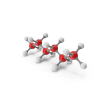 Hexane Molecular Model PNG & PSD Images