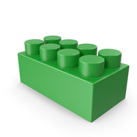 Green Building Block PNG & PSD Images