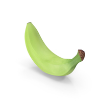 Unripe Banana PNG & PSD Images