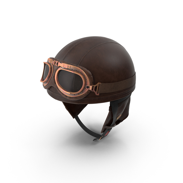 Retro Aviator Helmet PNG & PSD Images