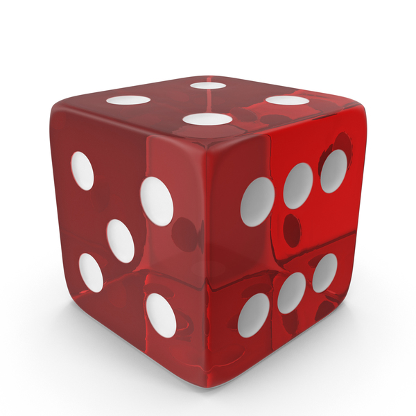 Red Transparent Dice PNG & PSD Images
