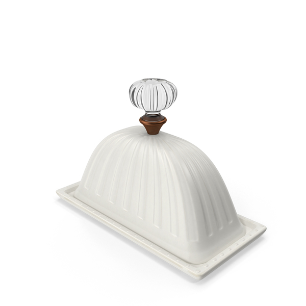 Classical Butter Dish PNG & PSD Images