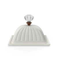 Classical Butter Dish PNG & PSD Images