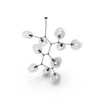 11 Globe Lindsey Adelman Bubble Chandelier PNG & PSD Images