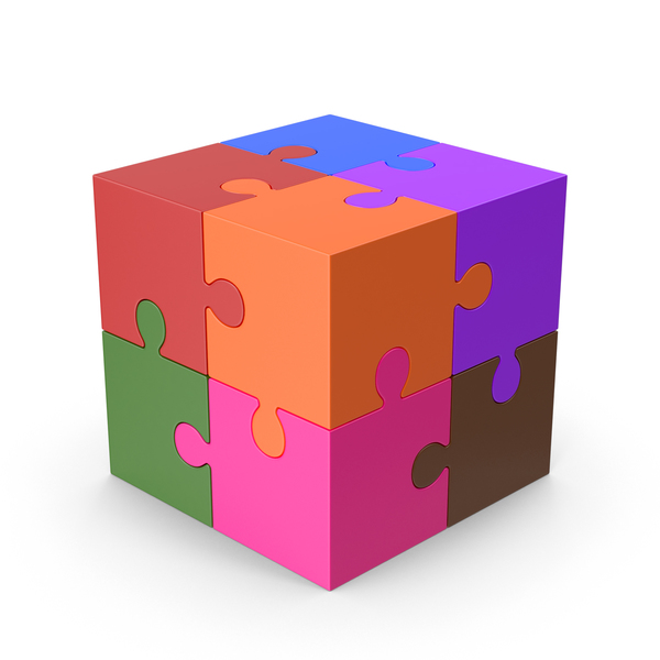 Puzzle Cube PNG & PSD Images
