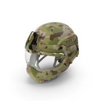 面部装甲头盔PNG和PSD图像