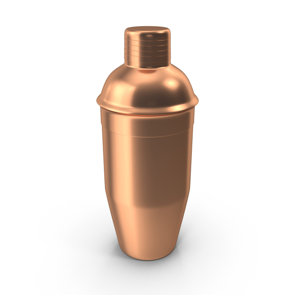 Cocktail Shaker Copper PNG & PSD Images
