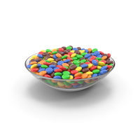 Candy in Glass Bowl PNG & PSD Images
