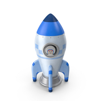 Toon Rocket PNG & PSD Images
