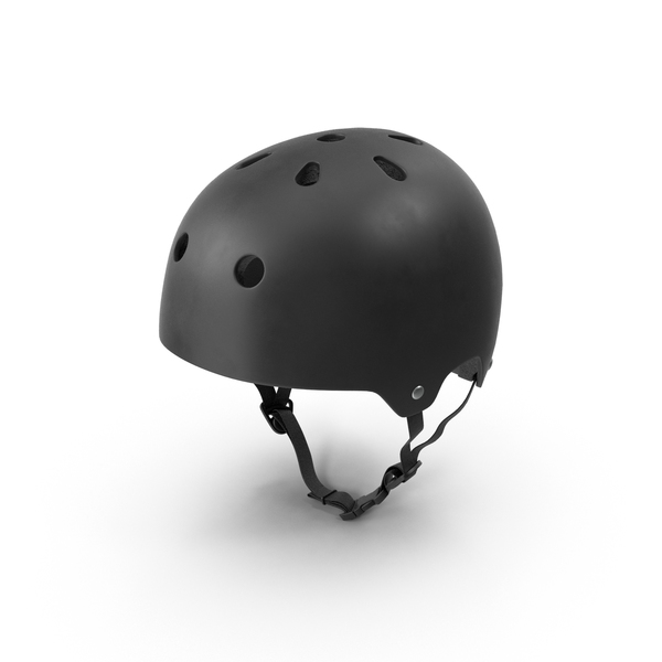 Black Skateboard Helmet PNG & PSD Images