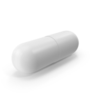 Pill White PNG & PSD Images