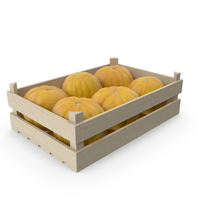 Melon Crate PNG & PSD Images