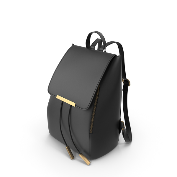 Coofit black faux hotsell leather backpack