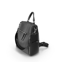 Women's Backpack Purse PNG & PSD Images
