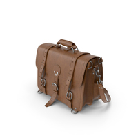 Brown Saddleback Leather Classic Leather Briefcase PNG & PSD Images