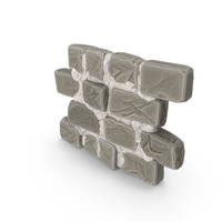 Stylized Stone Wall PNG & PSD Images