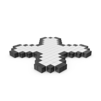 Cross Retro Pixelated Icon Interface PNG & PSD Images