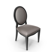 Oval Back Classic Dining Chair PNG & PSD Images