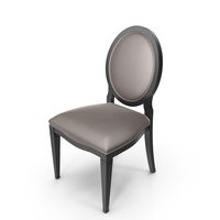 Oval Back Classic Dining Chair PNG & PSD Images