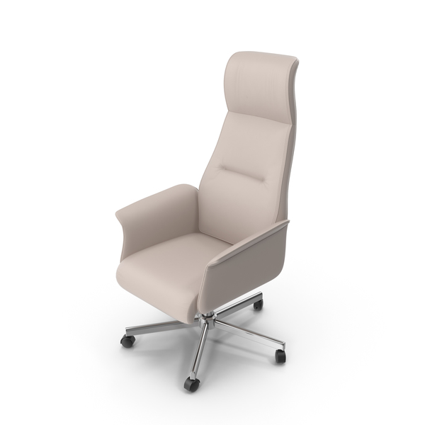 Leather Office Swivel Chair PNG & PSD Images