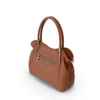 Heshe Women's Leather Handbag PNG & PSD Images