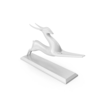 Running Antelope Statue PNG & PSD Images