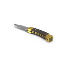 Buck Folding Knife PNG & PSD Images