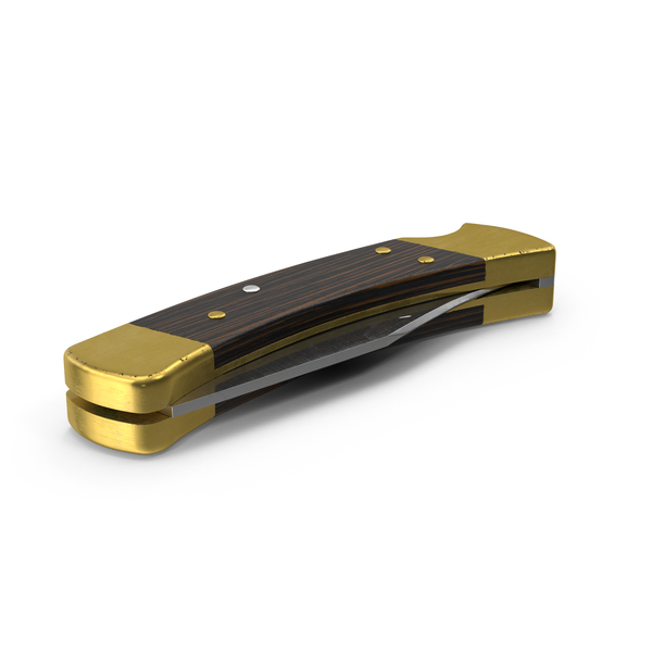 Buck Folding Knife PNG & PSD Images