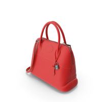 Women's Red Shoulder Bag PNG & PSD Images