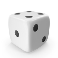 White Die PNG & PSD Images