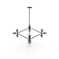Cosmo Modo Chandelier PNG & PSD Images