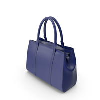 Blue Women's Handbag PNG & PSD Images