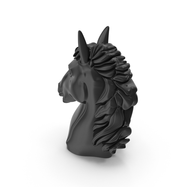 Black Horse Head PNG & PSD Images