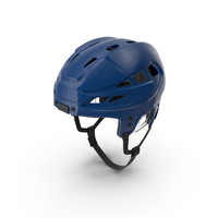 Blue Hockey Helmet PNG & PSD Images