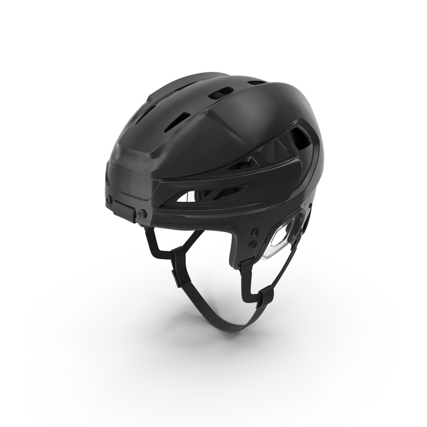 Black Hockey Helmet PNG & PSD Images