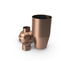 Copper Cocktail Shaker PNG & PSD Images
