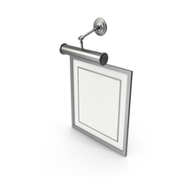 Picture Frame with Lamp PNG & PSD Images