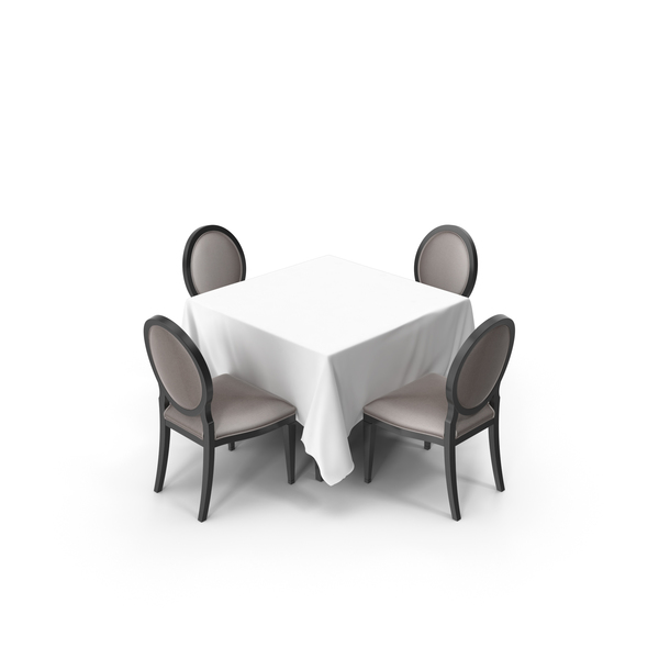 Banquet Dining Table Set PNG & PSD Images