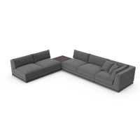 Sectional Corner Sofa PNG & PSD Images