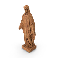 Jesus Christ Marble Statue PNG & PSD Images